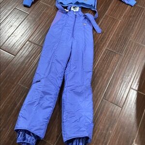 Mountain goat Purple Ski Pants set